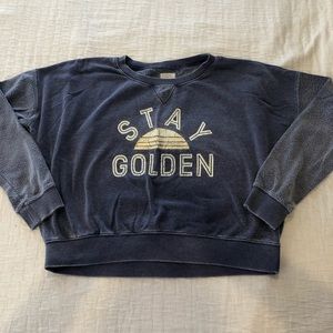 Billabong Stay Golden Crop sweatshirt